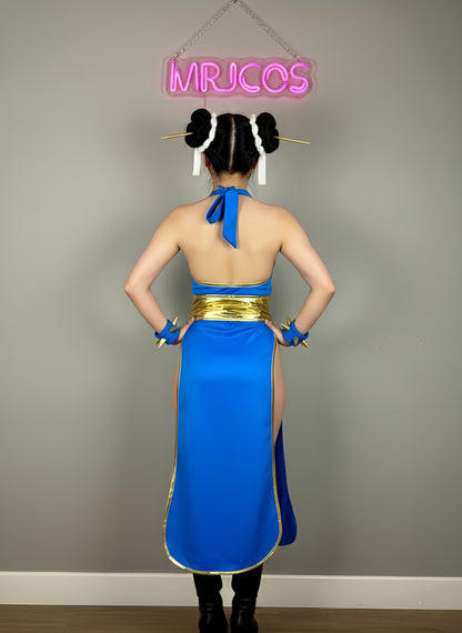 Japanese Character Cosplay Costume Cheongsam Dress Lingerie Set