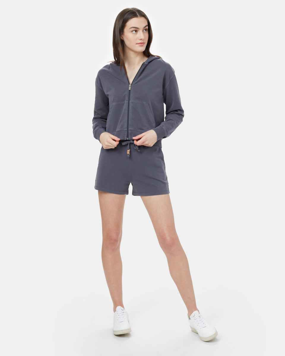 French Terry Zip Hoodie