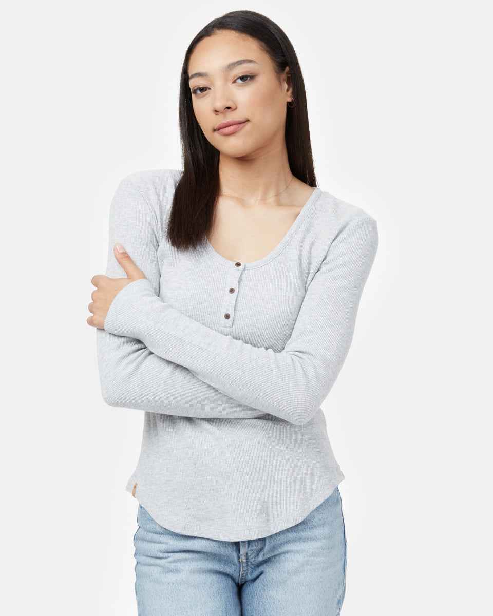 TreeWaffle Henley Longsleeve