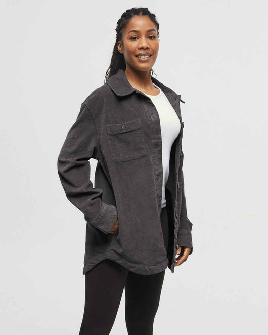 EcoStretch Corduroy Overshirt