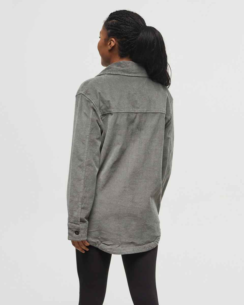 EcoStretch Corduroy Overshirt