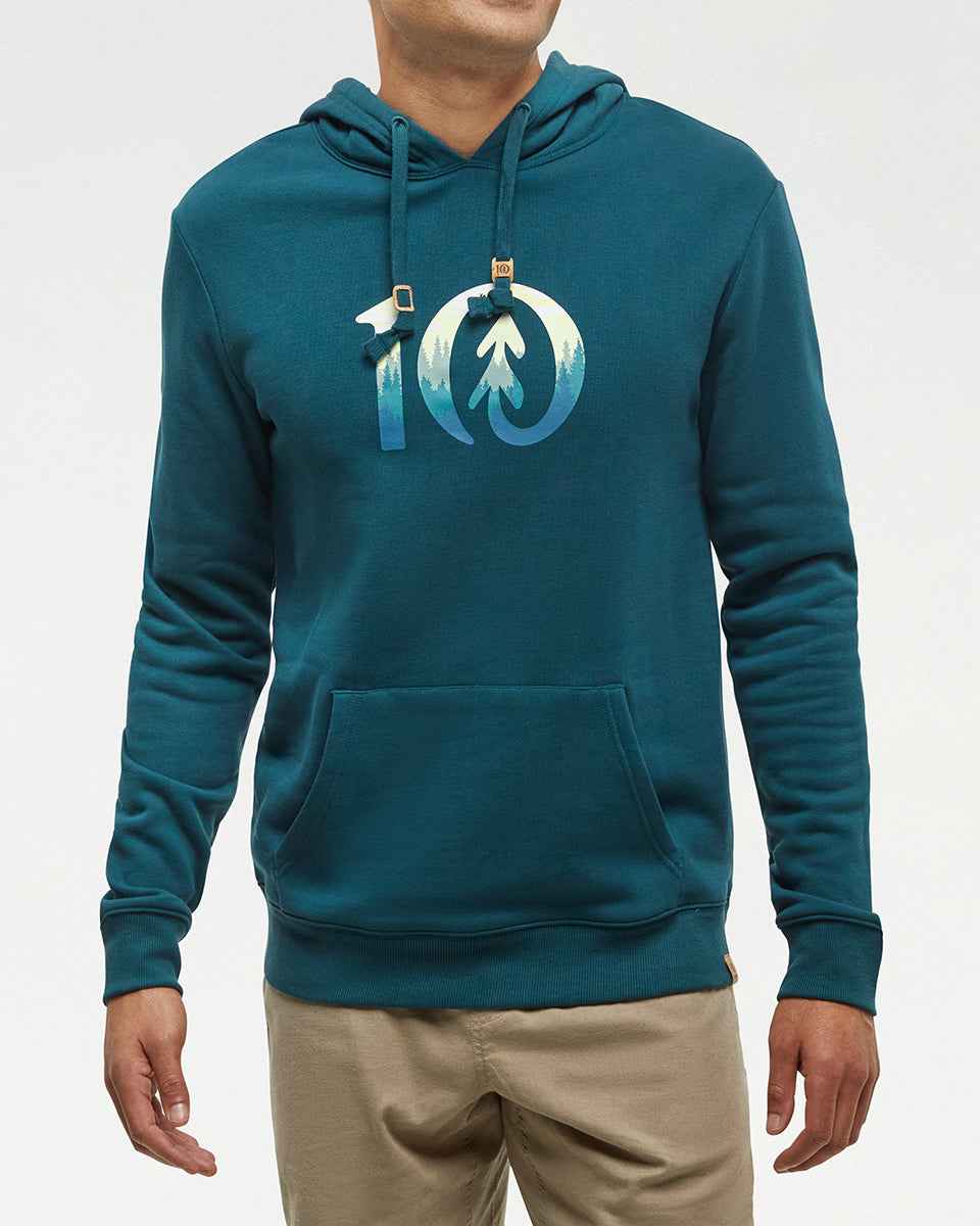 Cloudy Forest Ten Hoodie