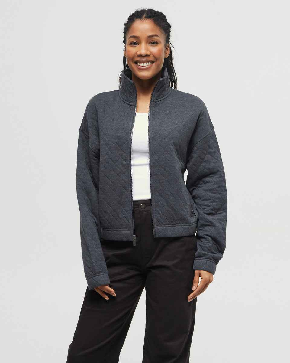 Quilted Full Zip