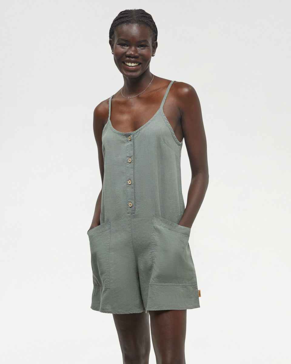 Hemp Laurel Romper