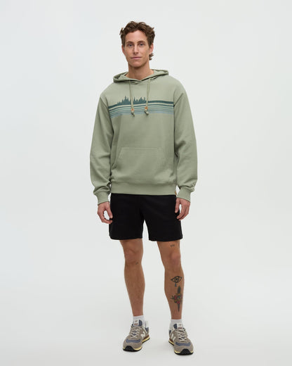 Wildfire Retro Treeline Relaxed Hoodie