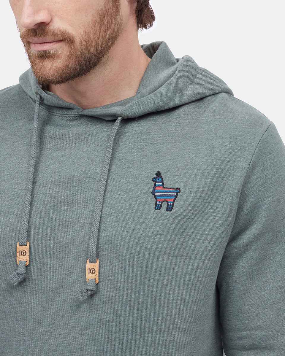 Peru Embroidered Llama Hoodie