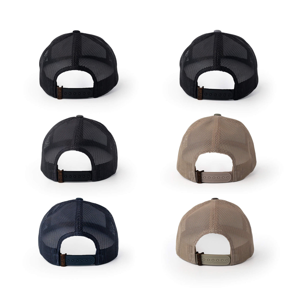 Maple Leaf Leather Patch Trucker Hat