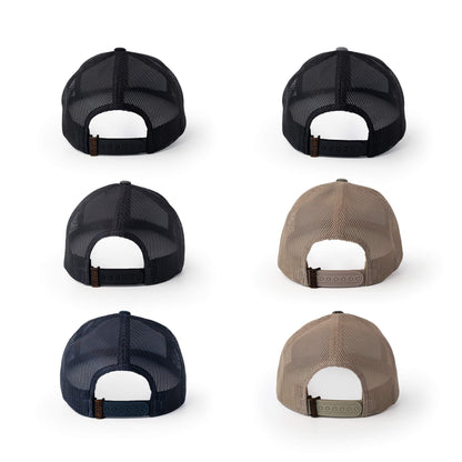 Canada Leather Patch Trucker Hat