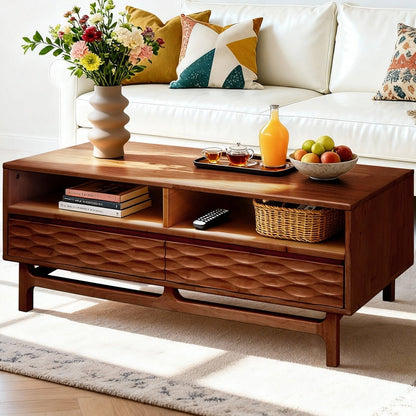 Elara Wooden Coffee Table