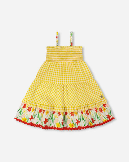 Sundress Yellow Gingham