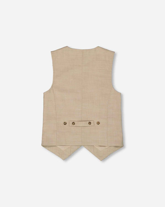 Elegant Vest Beige