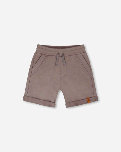 French Terry Shorts Taupe