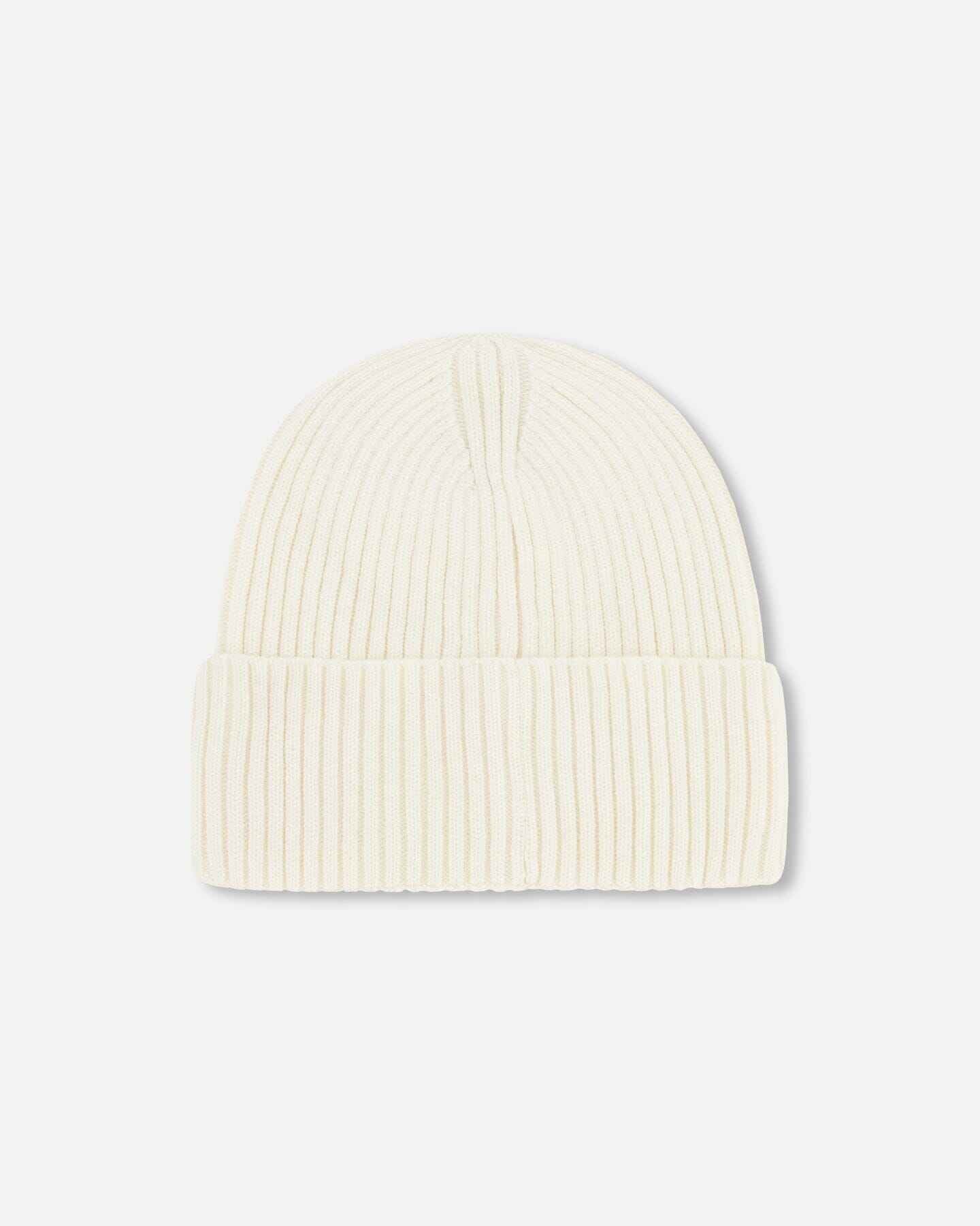 Knit Hat Off White