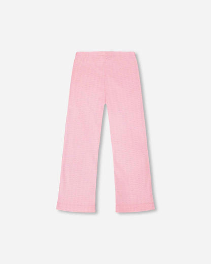 Crinkle Jersey Leggings Pink
