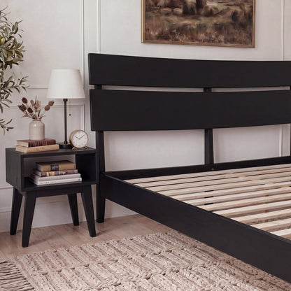 Aurora Solid Wood Bed Frame