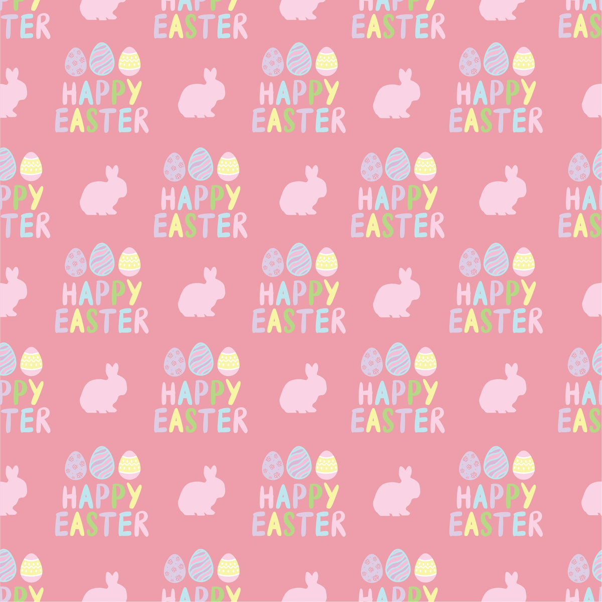 Happy Easter Adhesive Vinyl