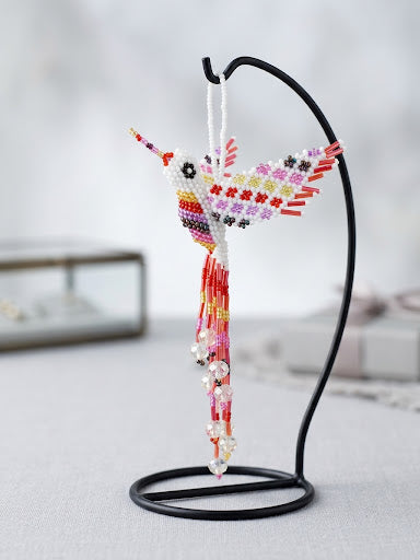 White Beaded HummingBird