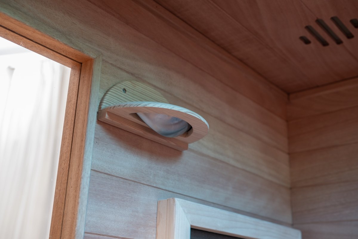 PREORDER NOVEMBER 2026-Costway 2-Person Dual Therapy Full Spectrum Infrared Sauna with Red Light Panel, WiFi App Control, Chromotherapy & Bluetooth – Okoume Wood- Fully Loaded Indoor Spa