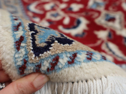 Persian Nain Rug | 1' 10" x 2' 11"