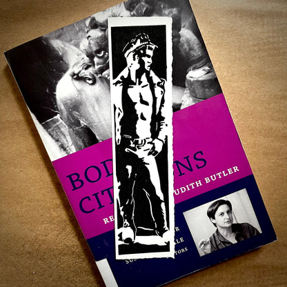 Leather David Bookmark | LINOCUT PRINT