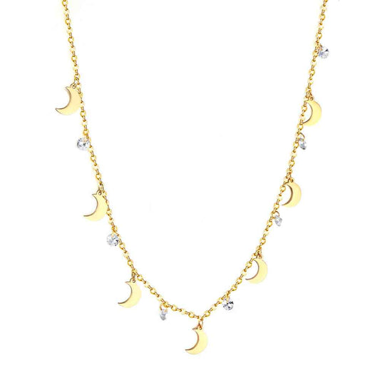 Seven Moons Diamond Necklace