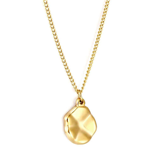 Textured Oval Pendant
