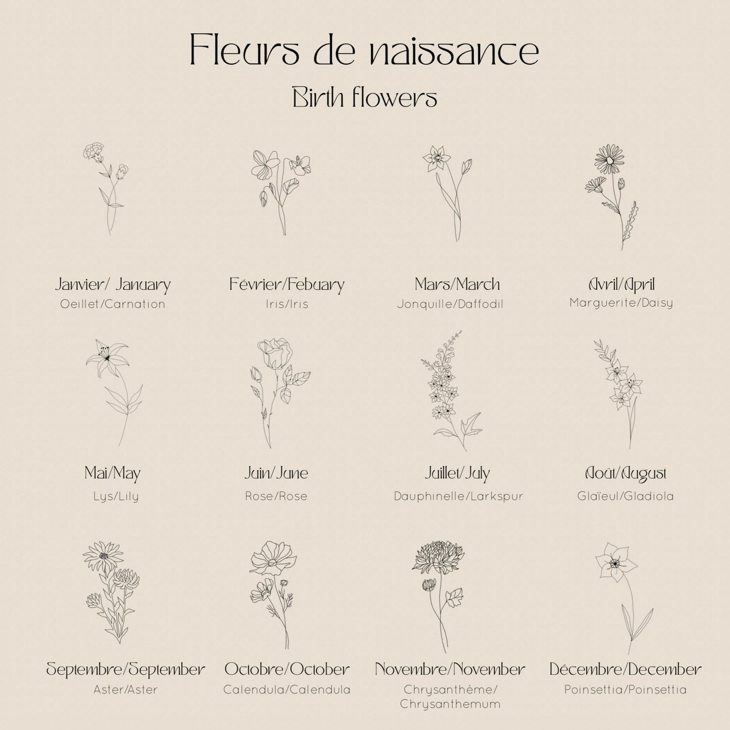 Les Fleurs - Juin