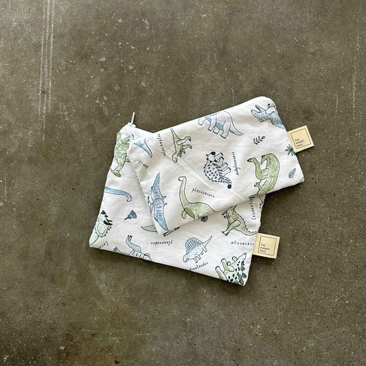 Water Resistant Snack Bag - Dinosaurs