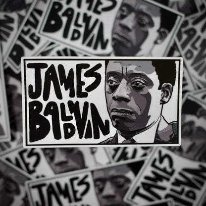 James Baldwin Sticker