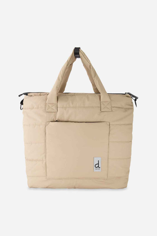 Diaper Bag Taupe With Changing Mat