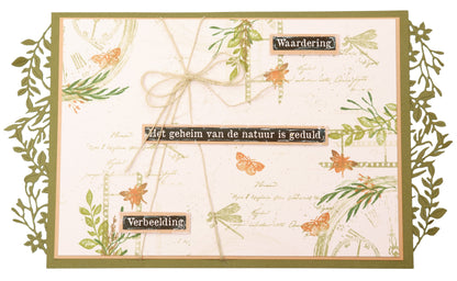 JMA Cutting Die Decoration & Cards Wild & Free 15 PC