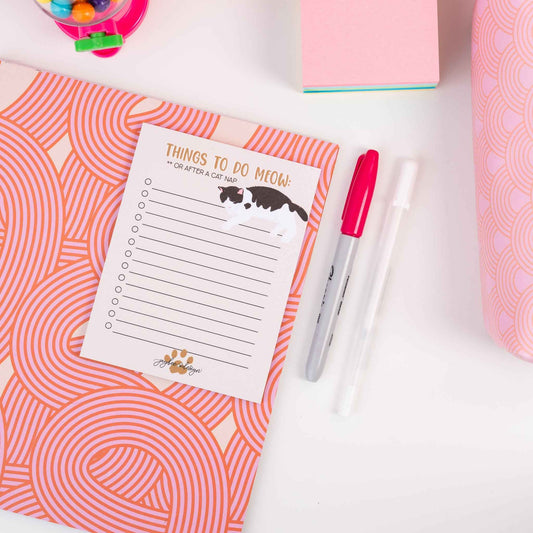 Things To Do Meow Notepad