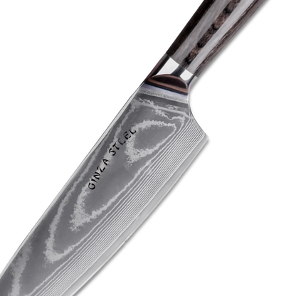 LUCIA 20 | Chef Knife Steel Core / Pakka wood handle