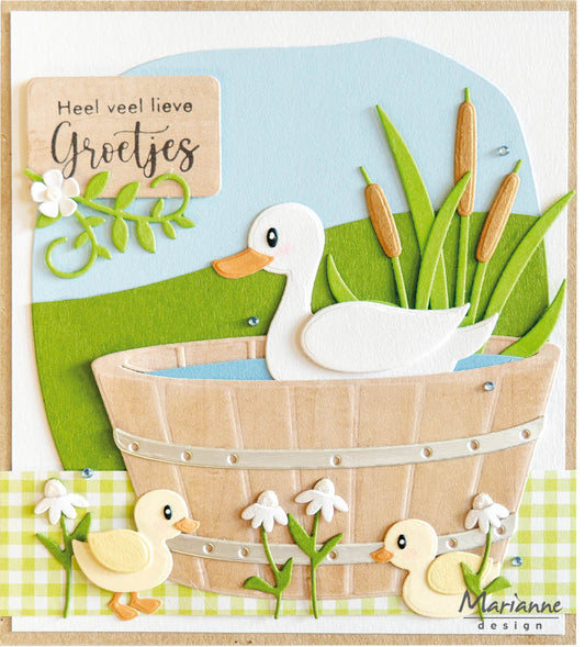 Marianne Design Craftables Die - Barrel Pond