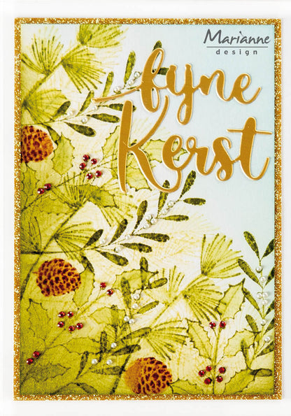 Marianne Design Clear Stamp - Silhouette Art - Mistletoe