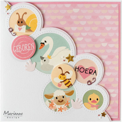 Marianne Design Creatables Die -Layout Circles By Marleen