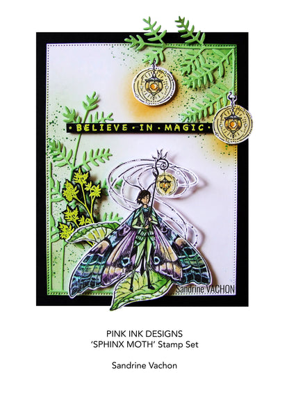 Katkin Krafts Sphinx 6 in x 8 in Clear Stamp Set