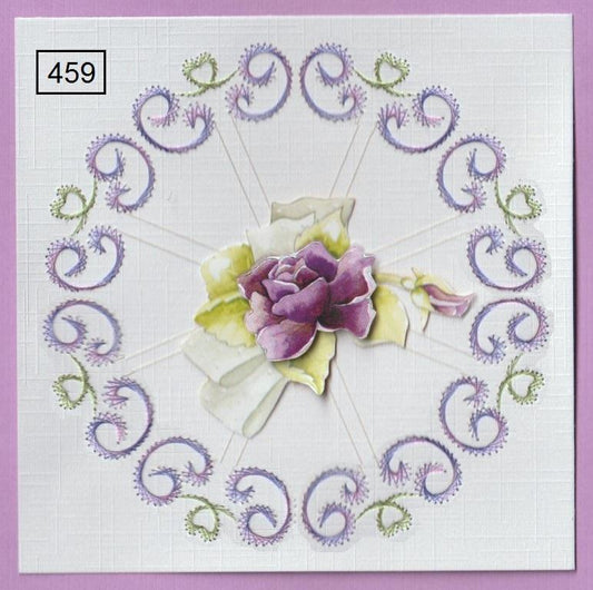 Laura's Design Digital Embroidery Pattern - Sword Circle Frame
