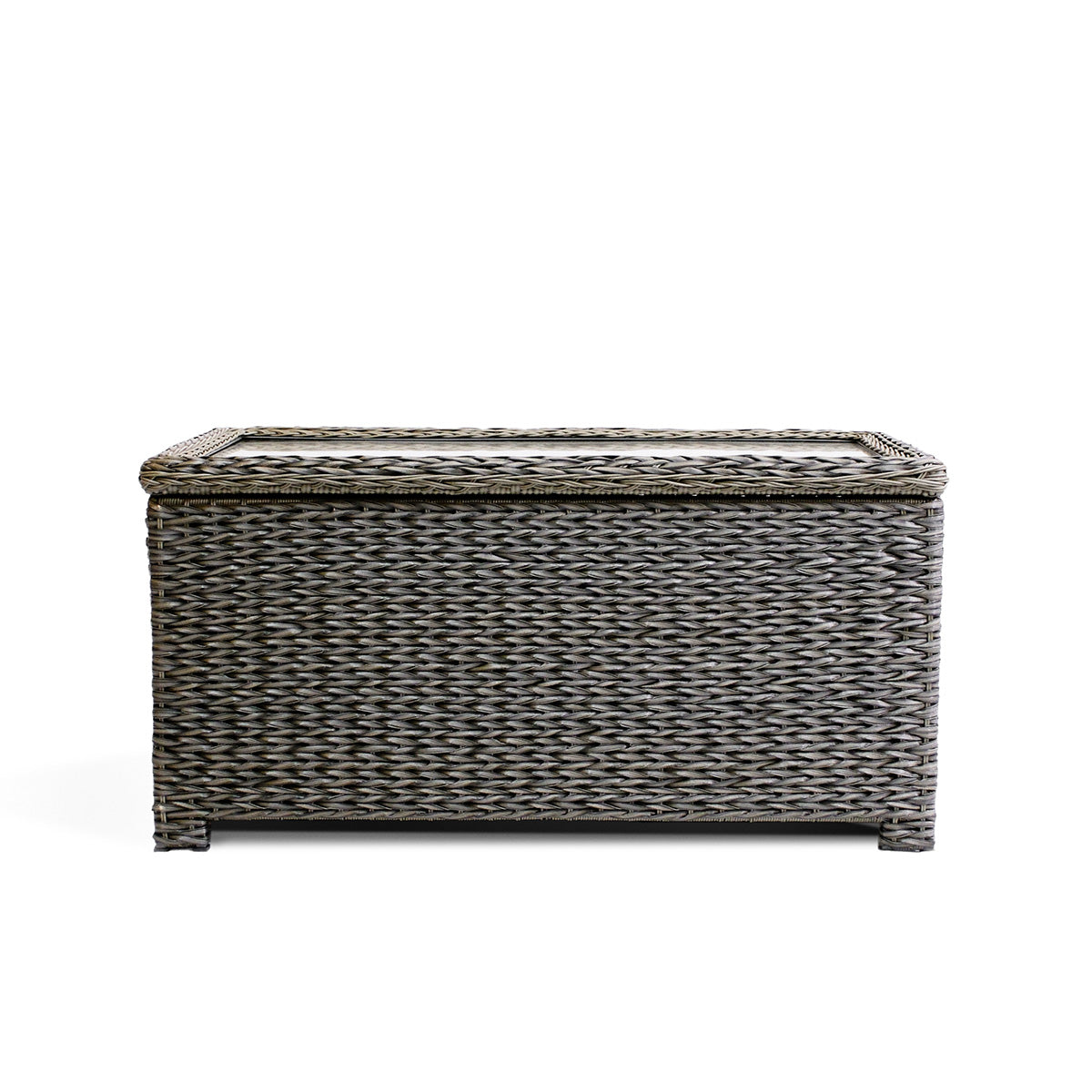 Laguna Point Wicker Outdoor Storage Chest Coffee Table - AURABAGS SHOP