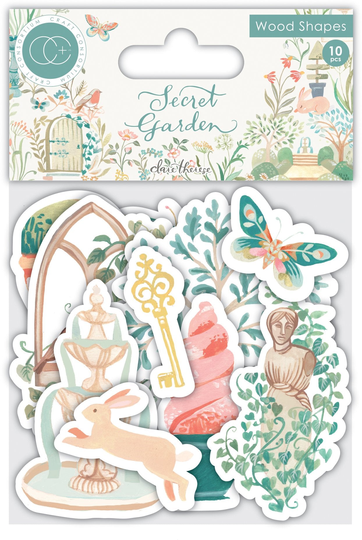 Secret Garden - Wood Shapes