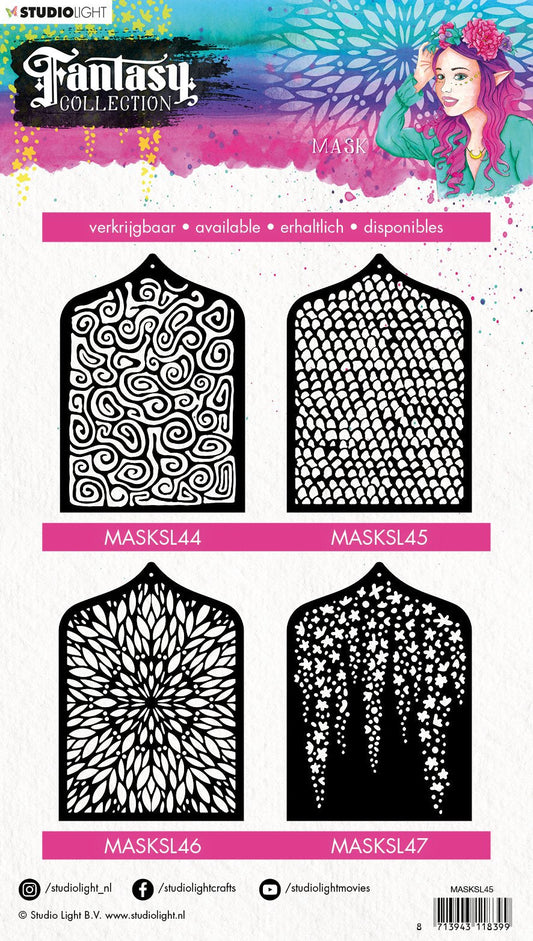 Mask Stencil A5 Fantasy Collection 3.0 nr.45