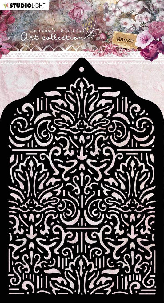 Mask Stencil (1) A6 Jenine's Mindful Art 3.0 nr.05