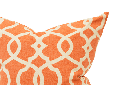 Tangerine Pattern Cushion Cover