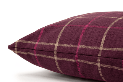 Vino Check Cushion Cover