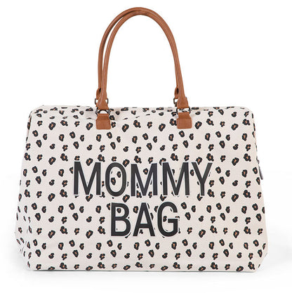 Bold Leopard Print Mommy Bag