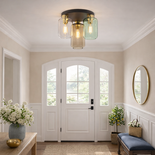 Marco Mid-Century Modern Flush Mount Light 3