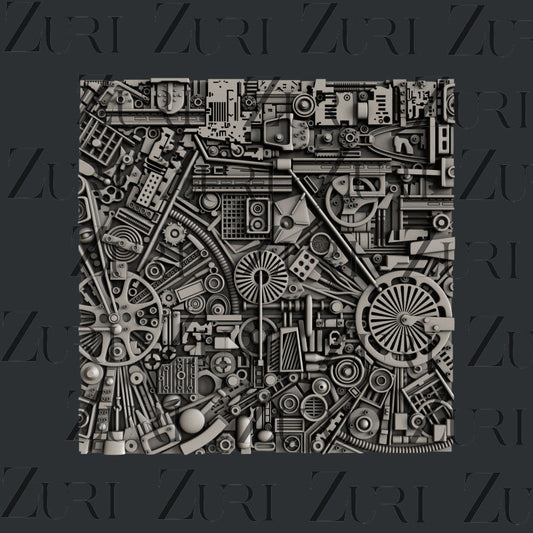 Zuri Designs Mechanical Jumble