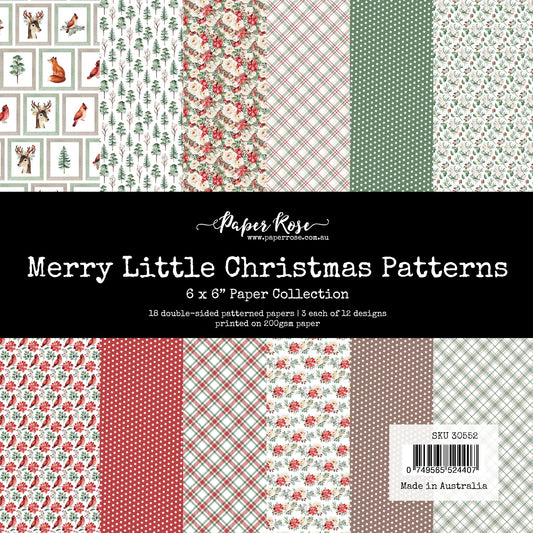 Merry Little Christmas Patterns 6x6 Paper Collection 30552