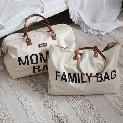 Serene & Stylish Off-White Family Bag - AURABAGS SHOP