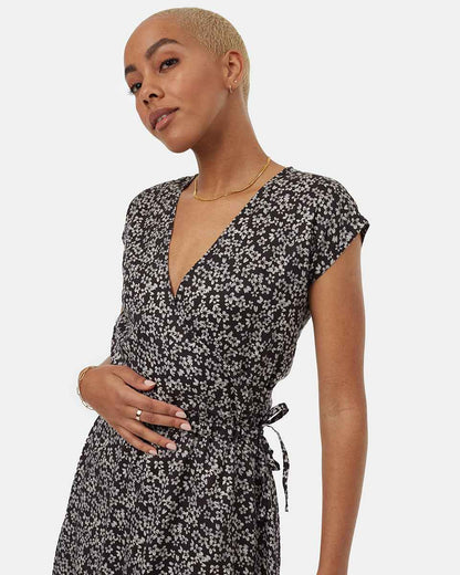 Woven Wrap Dress